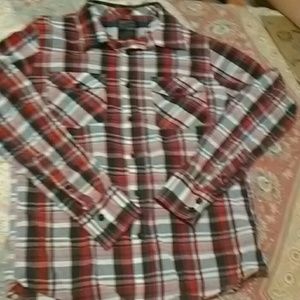 Shouthouse boys button-down shirt.
